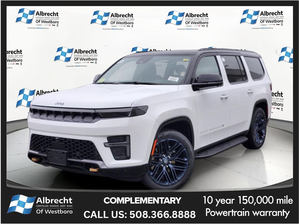 Bright White Clearcoat 2026 Jeep Grand Wagoneer SUV / Crossover Four-Wheel Drive 8-Speed Automatic