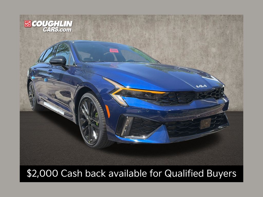 Yacht Blue 2026 Kia K5 Sedan Front-Wheel Drive 8-Speed Dual Clutch