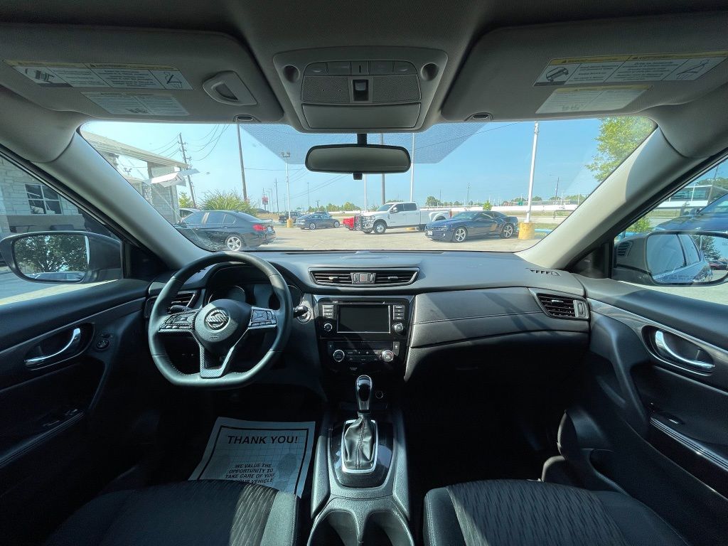 2018 Nissan Rogue SV Blue at Texan Dodge Chrysler Jeep Ram