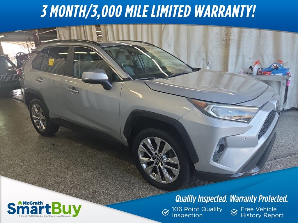 Silver Sky Metallic 2019 Toyota RAV4 XLE Premium FWD SUV / Crossover Front-Wheel Drive 8-Speed Automatic