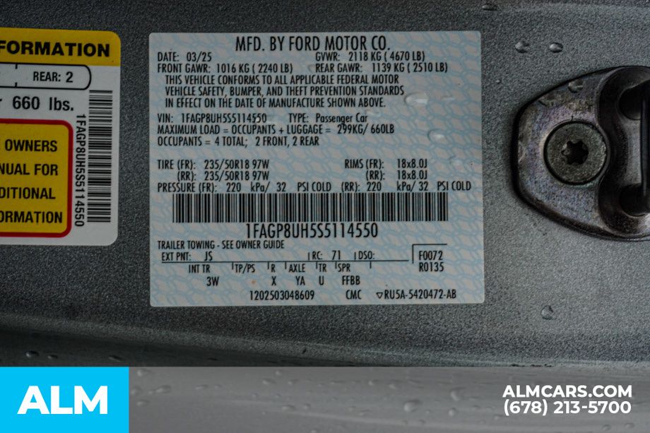 Used 2025 Silver Ford EcoBoost Premium image 55