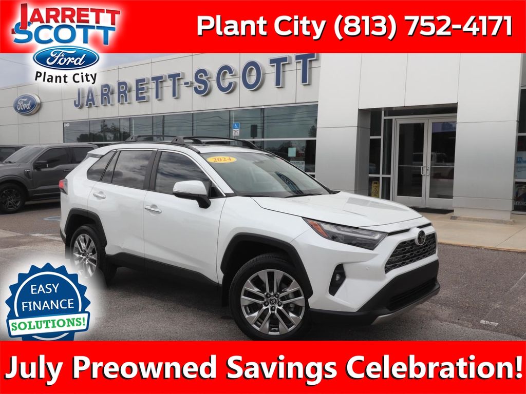 Ice Cap 2024 Toyota RAV4 SUV / Crossover Front-Wheel Drive 8-Speed Automatic