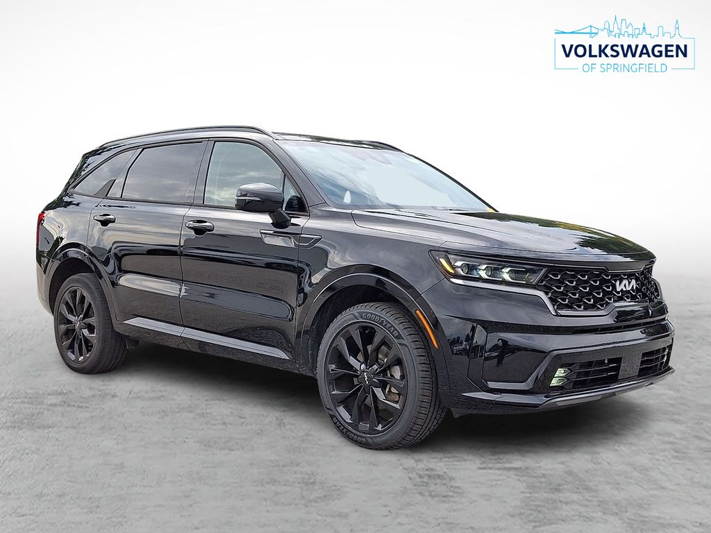 Ebony Black 2023 Kia Sorento SUV / Crossover All-Wheel Drive 8-Speed Dual Clutch