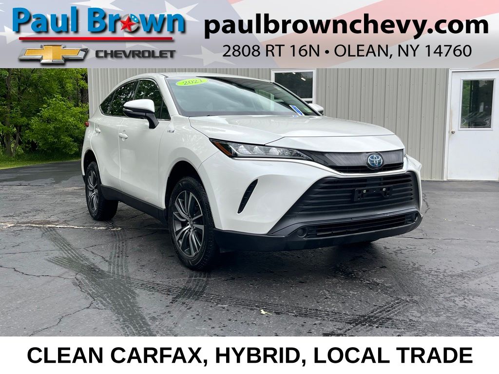White (Blizzard Pearl) 2021 Toyota Venza SUV / Crossover All-Wheel Drive Continuously Variable Transmission