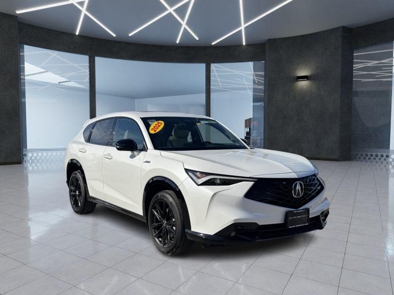 Platinum White Pearl 2025 Acura ADX SH-AWD with A-SPEC and Advance Package SUV / Crossover All-Wheel Drive Continuously Variable Transmission