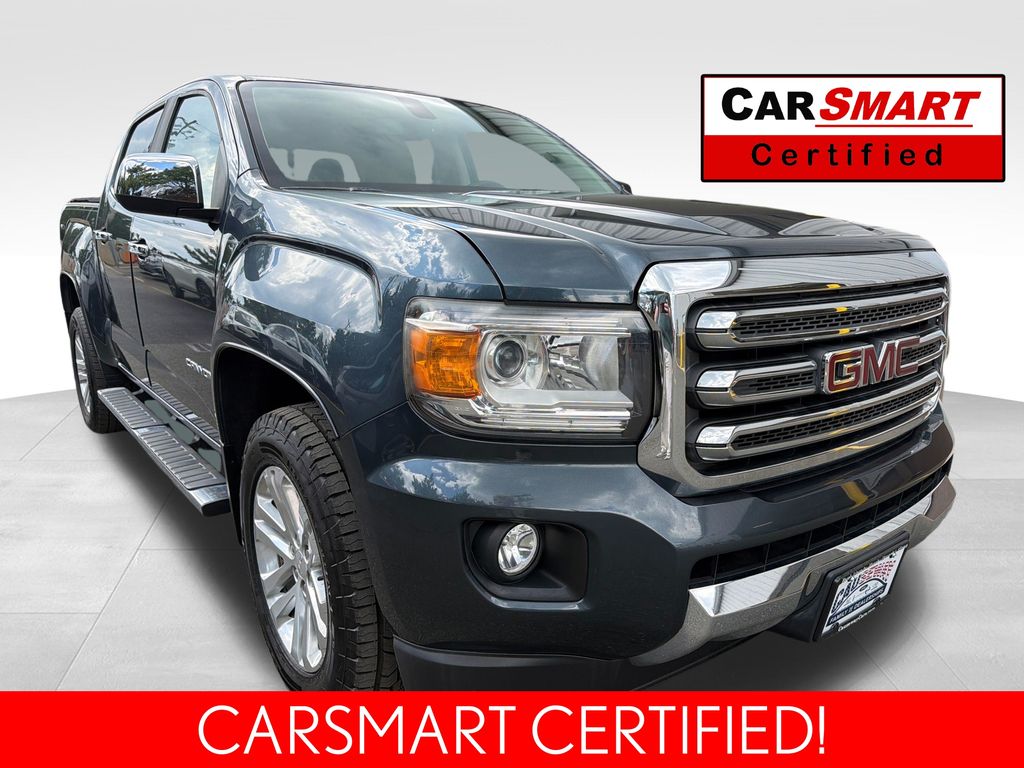 Gray (Dark Sky Metallic) 2019 GMC Canyon Pickup Truck Four-Wheel Drive 8-Speed Automatic