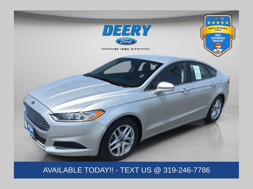 Ingot Silver Metallic 2014 Ford Fusion SE Sedan Front-Wheel Drive 6-Speed Automatic