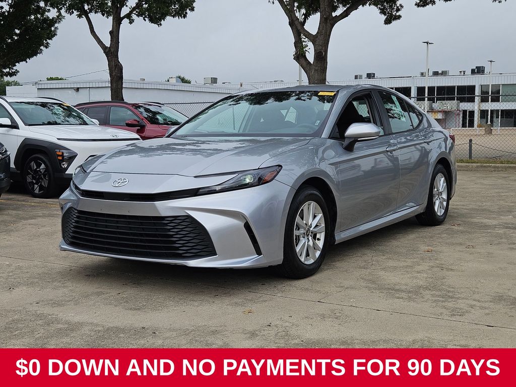 Celestial Silver Metallic 2025 Toyota Camry Sedan Front-Wheel Drive Continuously Variable Transmission