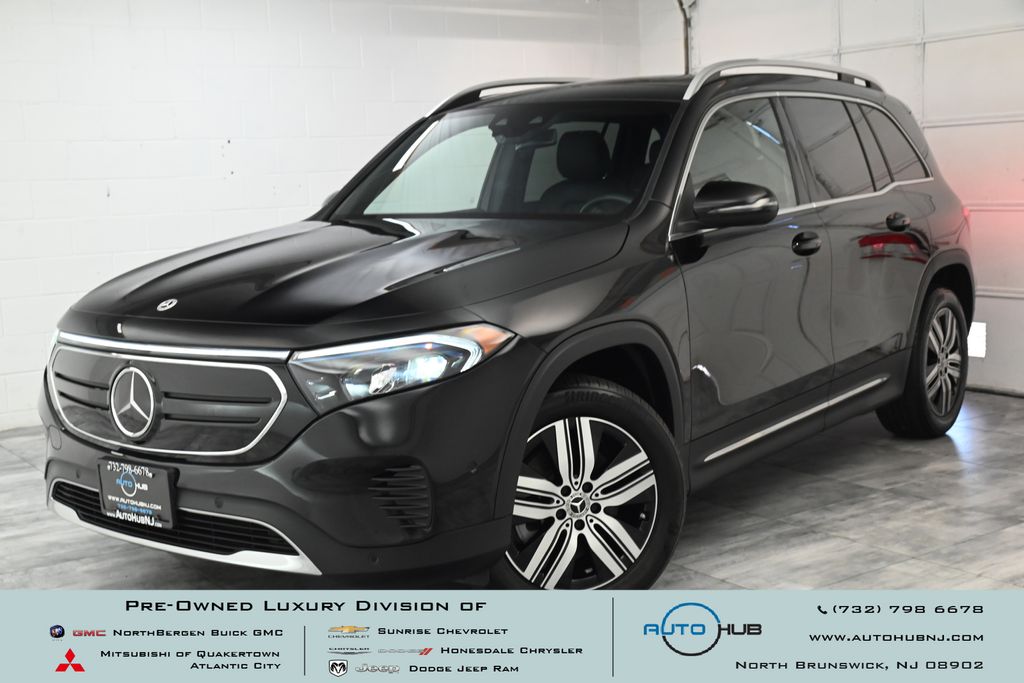 Night Black 2023 Mercedes-Benz EQB SUV / Crossover All-Wheel Drive 1-Speed Automatic