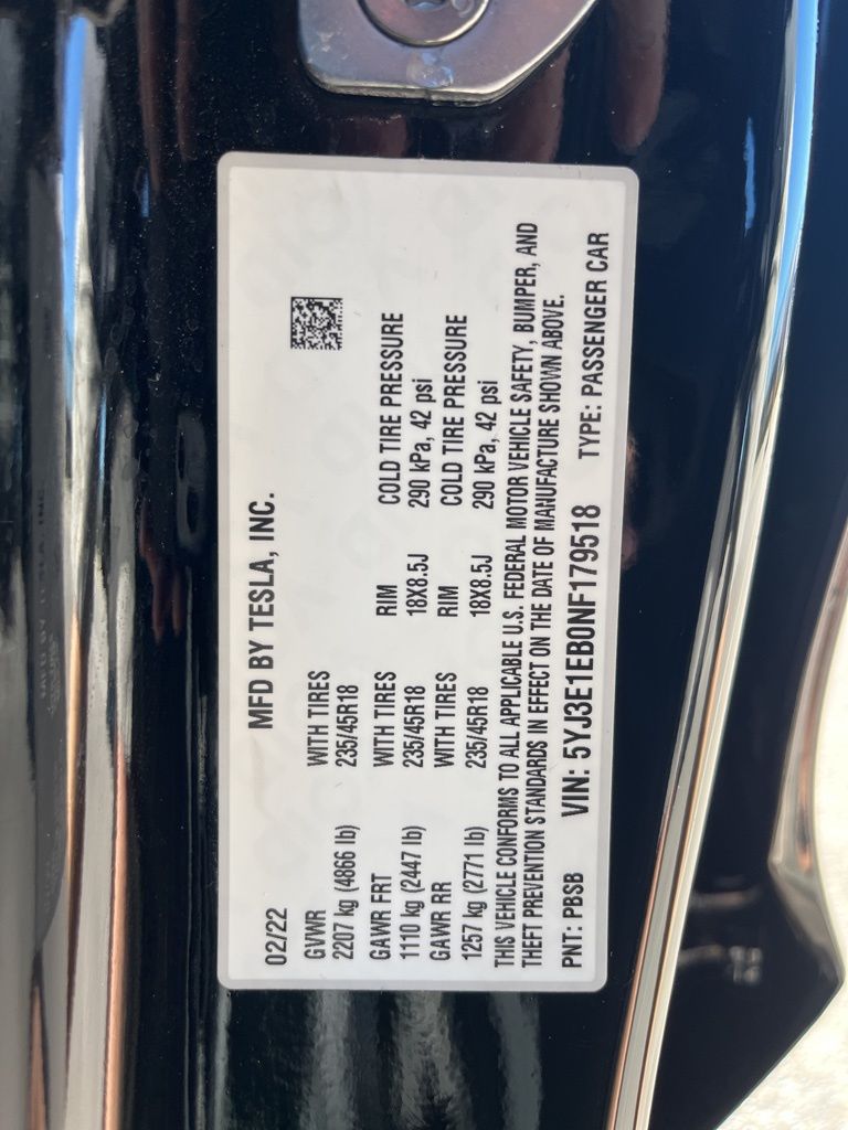 Thumbnail: 2022 Tesla Model 3 - 10