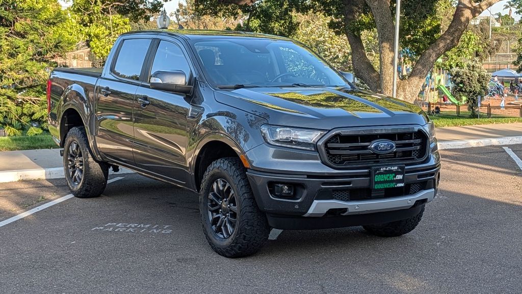 Used 2019 Ford Ranger Lariat 4D Crew Cab