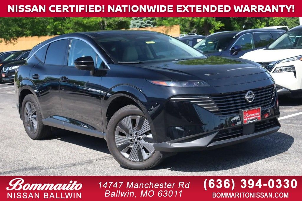Super Black 2025 Nissan Murano SL AWD SUV / Crossover All-Wheel Drive 9-Speed Automatic