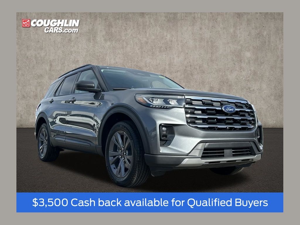 Carbonized Gray Metallic 2026 Ford Explorer Active AWD SUV / Crossover All-Wheel Drive Automatic