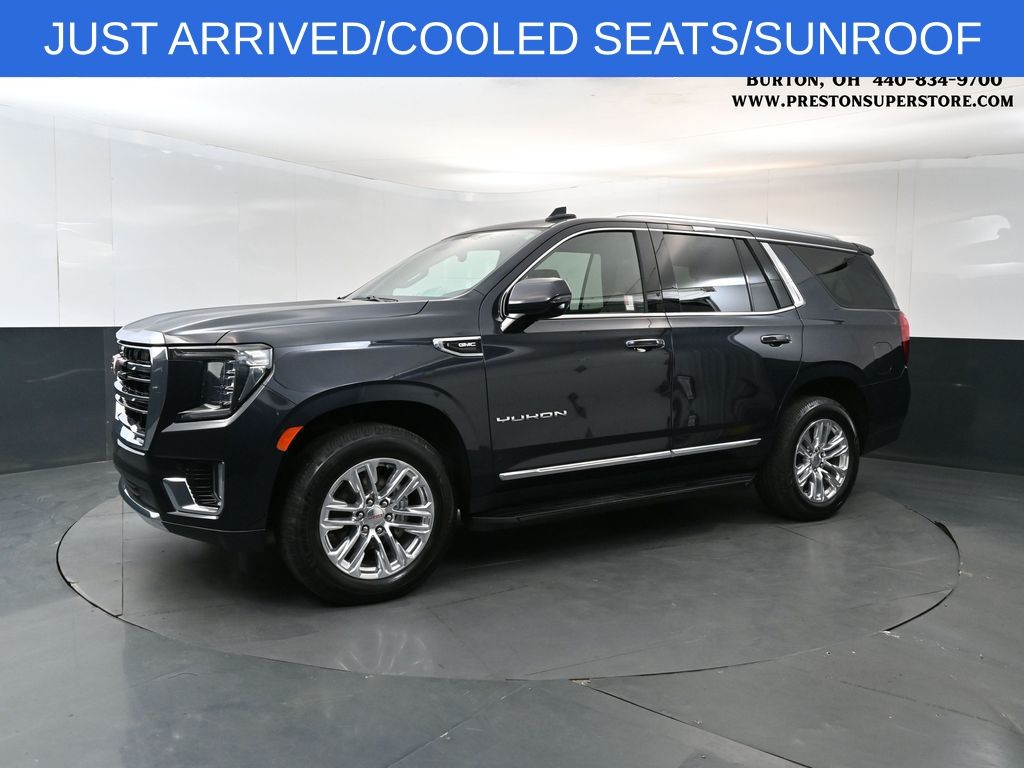 Titanium Rush Metallic 2023 GMC Yukon SUV / Crossover Four-Wheel Drive 
