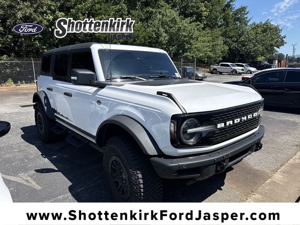 2024 Oxford White Ford Bronco Wildtrak 4X4 SUV