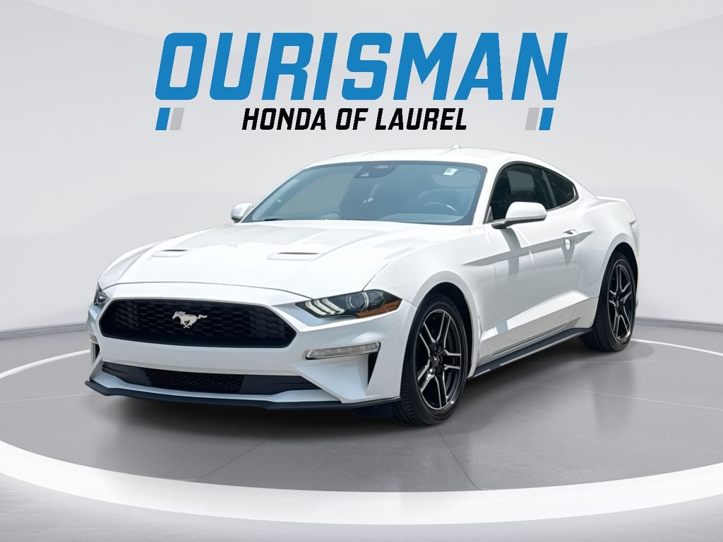 Oxford White 2023 Ford Mustang Coupe Rear-Wheel Drive Automatic