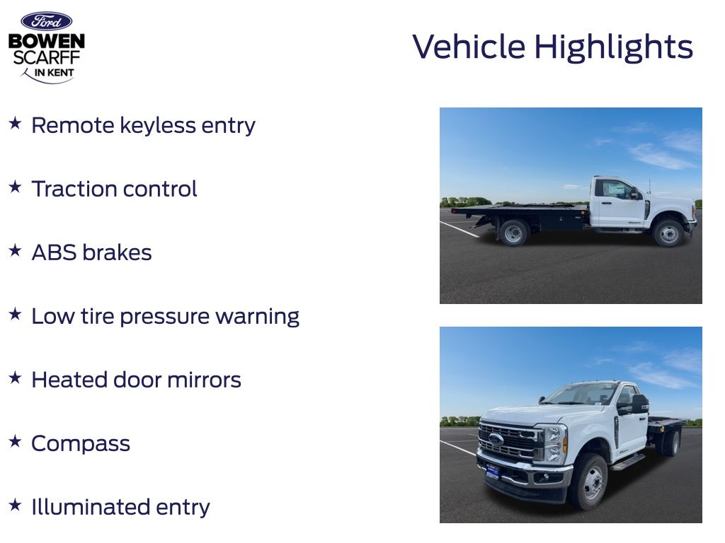 New 2024 Ford Super Duty F-350 Chassis Regular Cab (DRW) 169" Wheelbase XL