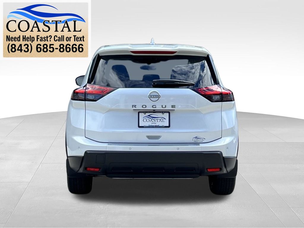 2026 Nissan Rogue SV White at Coastal Chevrolet Cadillac