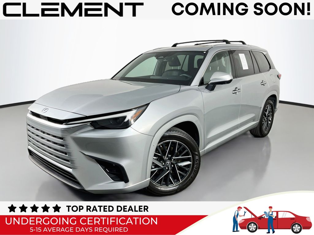 Celestial Silver Metallic 2025 Lexus TX SUV / Crossover All-Wheel Drive 8-Speed Automatic
