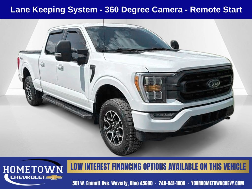 Oxford White 2023 Ford F-150 Pickup Truck Four-Wheel Drive Automatic
