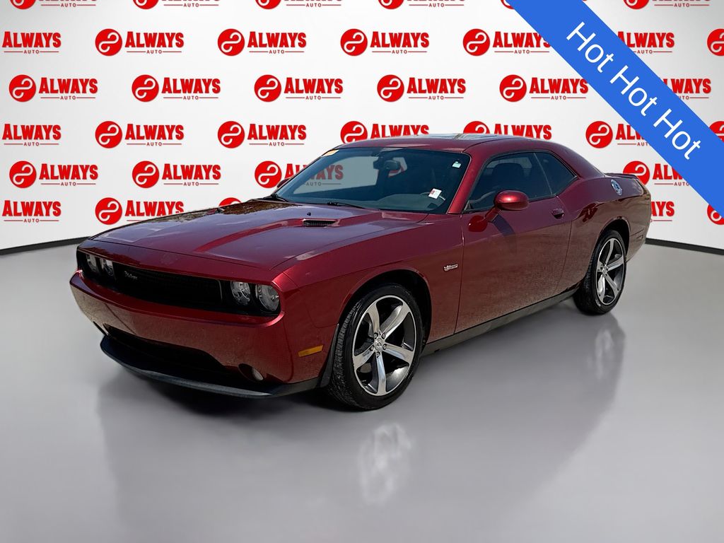 High Octane Red Pearlcoat 2014 Dodge Challenger Coupe Rear-Wheel Drive 5-Speed Automatic