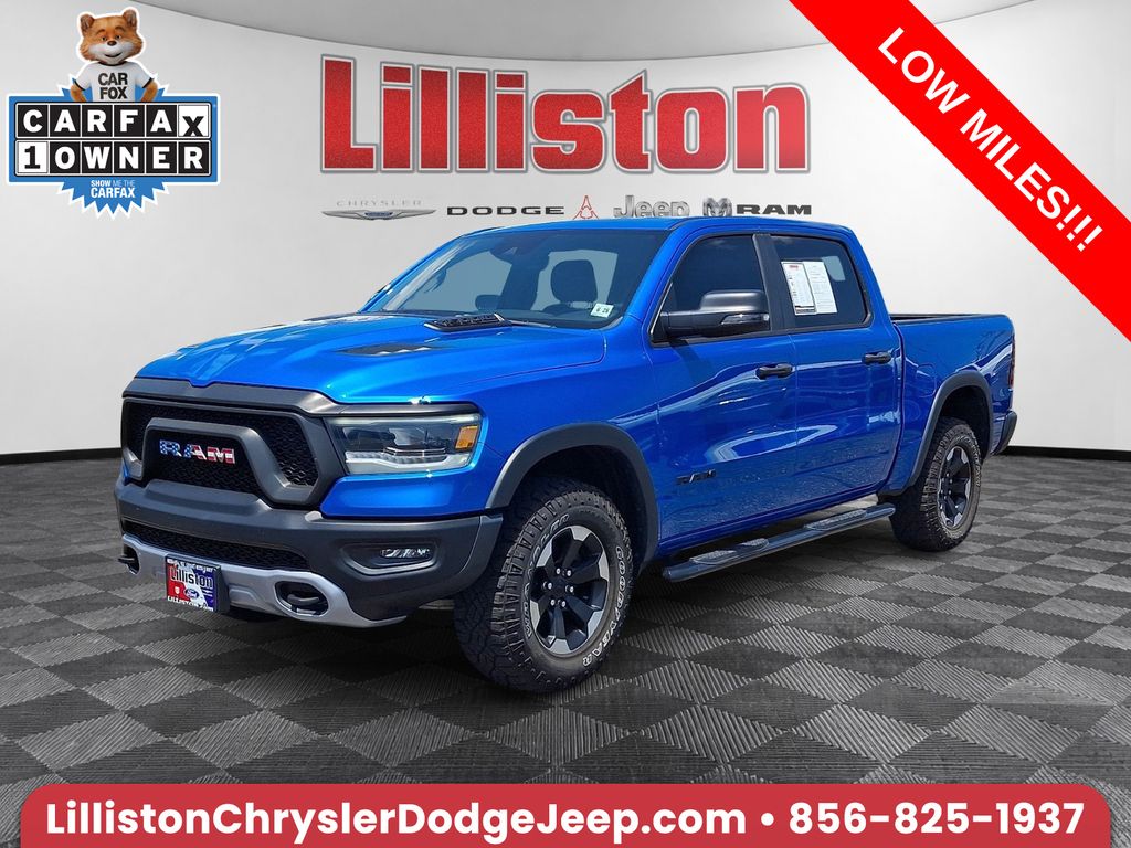 Hydro Blue Pearlcoat 2023 RAM 1500 Pickup Truck Four-Wheel Drive 8-Speed Automatic