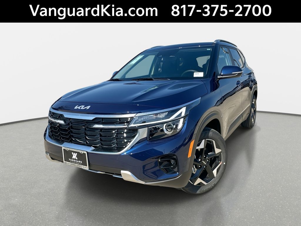 Dark Ocean Blue 2026 Kia Seltos EX FWD SUV / Crossover Front-Wheel Drive Continuously Variable Transmission