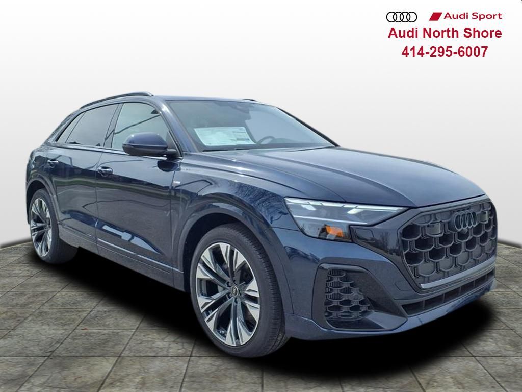 Waitomo Blue Metallic 2026 Audi Q8 quattro Premium Plus 55 TFSI SUV / Crossover All-Wheel Drive 8-Speed Automatic