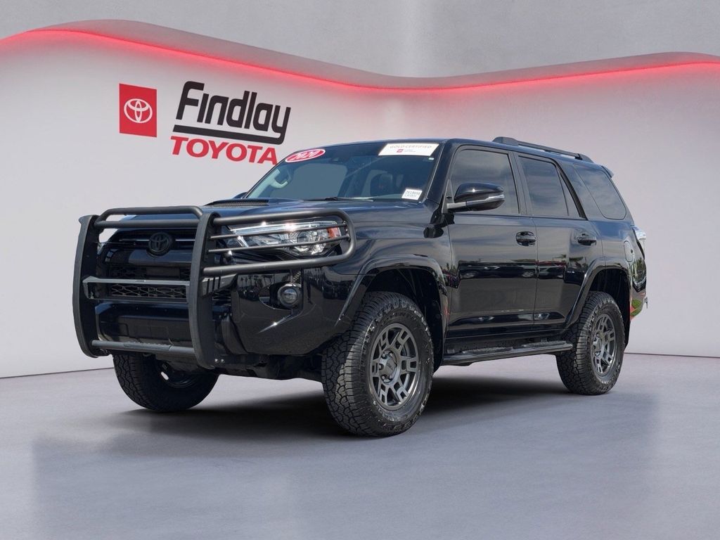 Midnight Black Metallic 2020 Toyota 4Runner Venture 4WD SUV / Crossover Four-Wheel Drive 5-Speed Automatic Overdrive