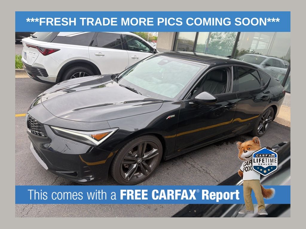Majestic Black Pearl 2024 Acura Integra FWD with A-SPEC Package Sedan Front-Wheel Drive Continuously Variable Transmission