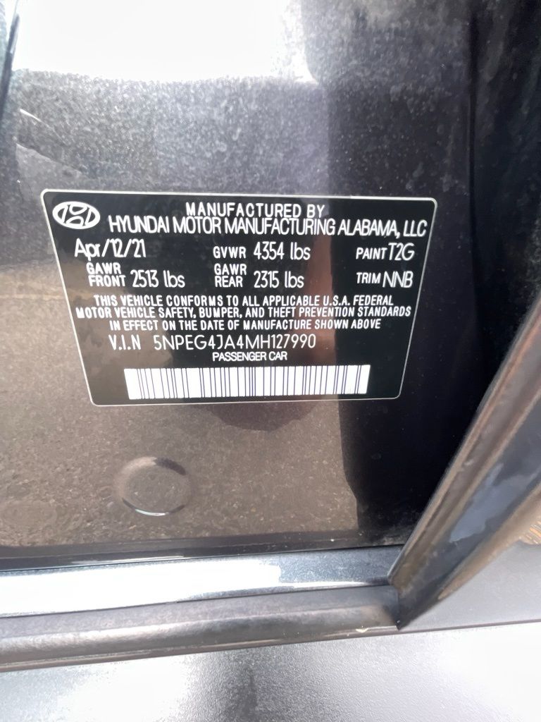 2021 Hyundai Sonata SE Gray at Baytown Hyundai