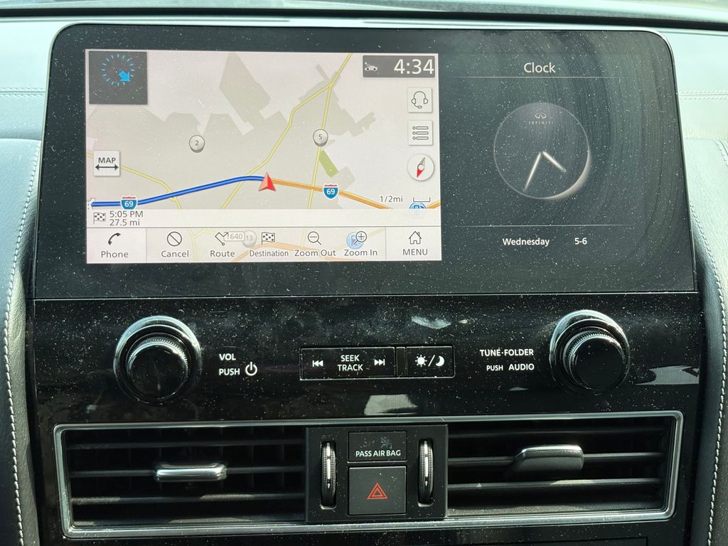 2022 INFINITI QX80 LUXE Black at Bayway Chrysler Dodge Jeep Ram