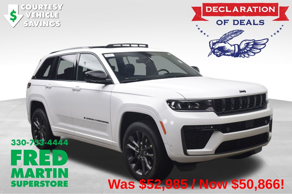 new 2026 Jeep Grand Cherokee car, priced at $50,866