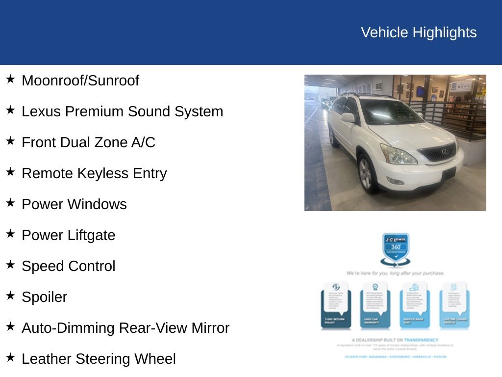 2007 Lexus RX 350 Base