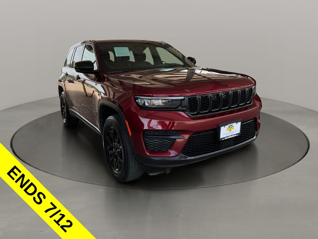 Velvet Red Pearlcoat 2024 Jeep Grand Cherokee SUV / Crossover Four-Wheel Drive 8-Speed Automatic