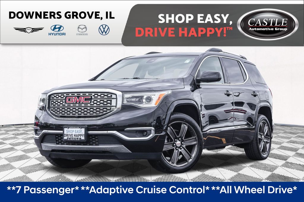 Black (Ebony Twilight Metallic) 2017 GMC Acadia SUV / Crossover Four-Wheel Drive 6-Speed Automatic