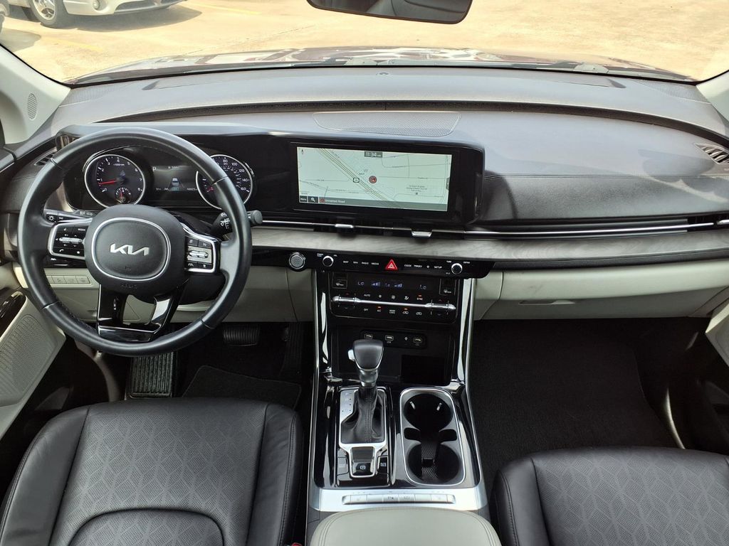 2022 Kia Carnival EX Red at Joe Myers Mazda Kia
