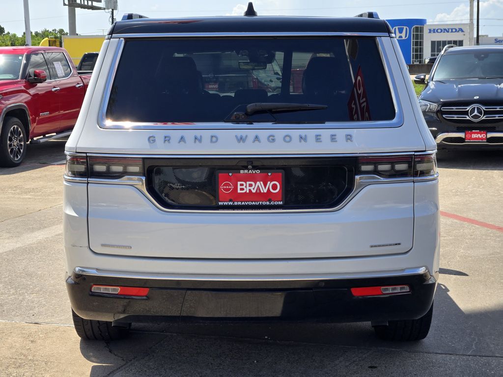 2023 Jeep Grand Wagoneer Series II White at Texan Dodge Chrysler Jeep Ram