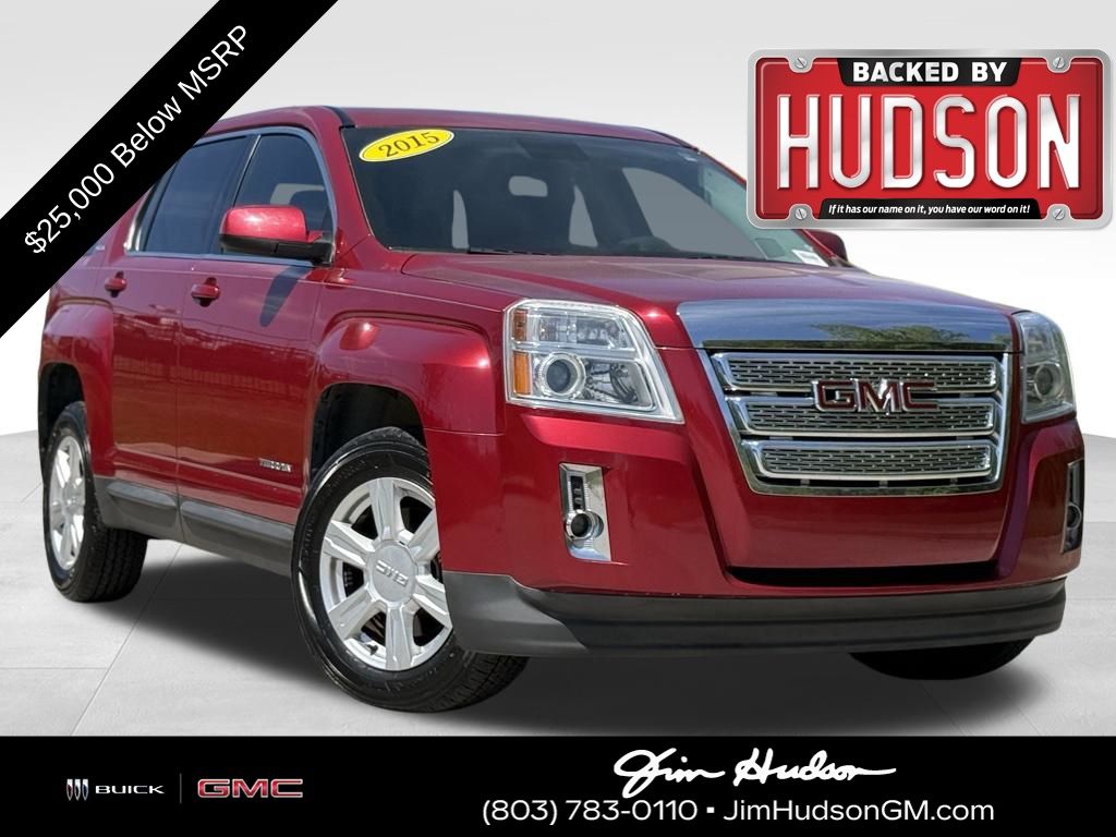 Crystal Red Tintcoat 2015 GMC Terrain SLE1 SUV / Crossover Front-Wheel Drive 6-Speed Automatic