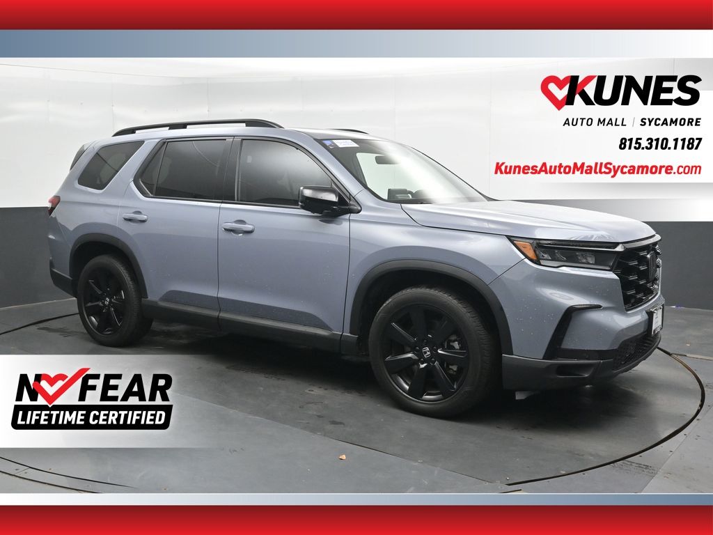 Sonic Gray Pearl 2025 Honda Pilot SUV / Crossover All-Wheel Drive Automatic