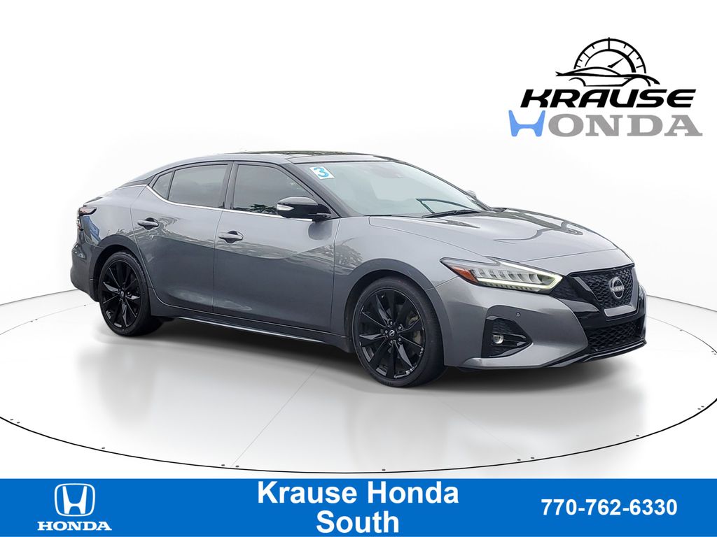 Gray (Gun Metallic) 2023 Nissan Maxima Sedan Front-Wheel Drive Continuously Variable Transmission