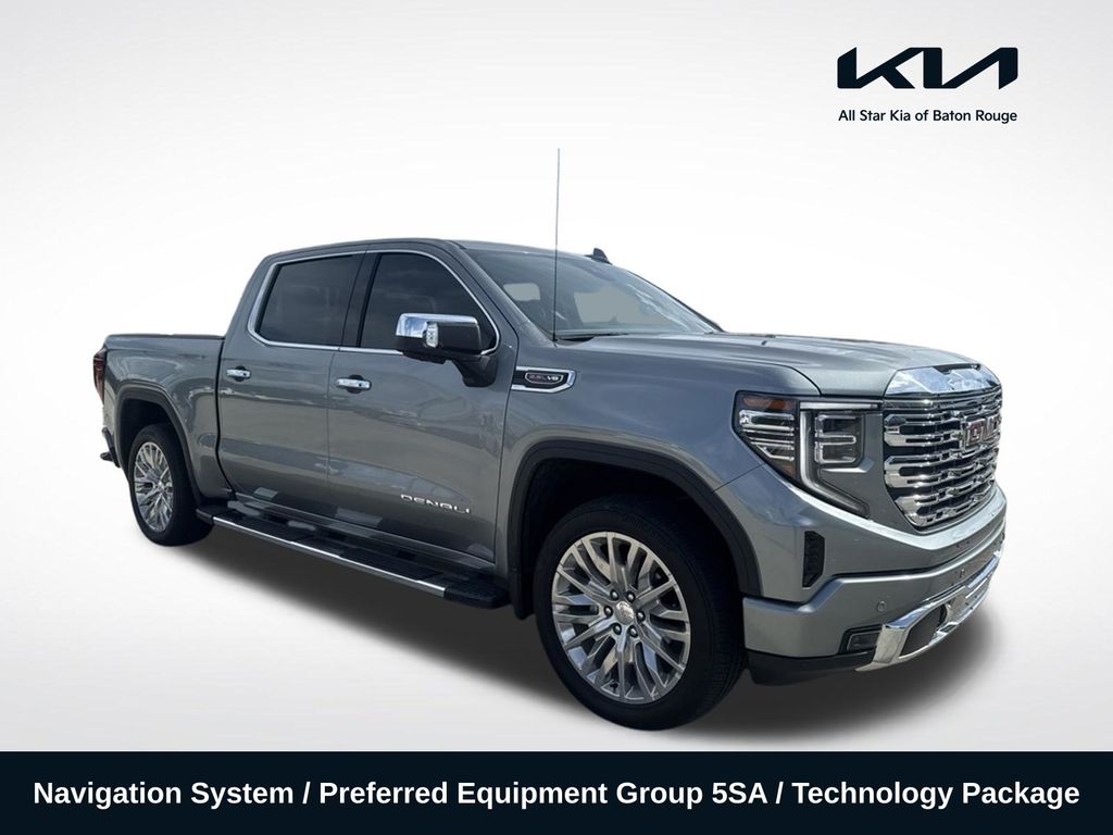 Sterling Metallic 2024 GMC Sierra 1500 Pickup Truck Four-Wheel Drive Automatic