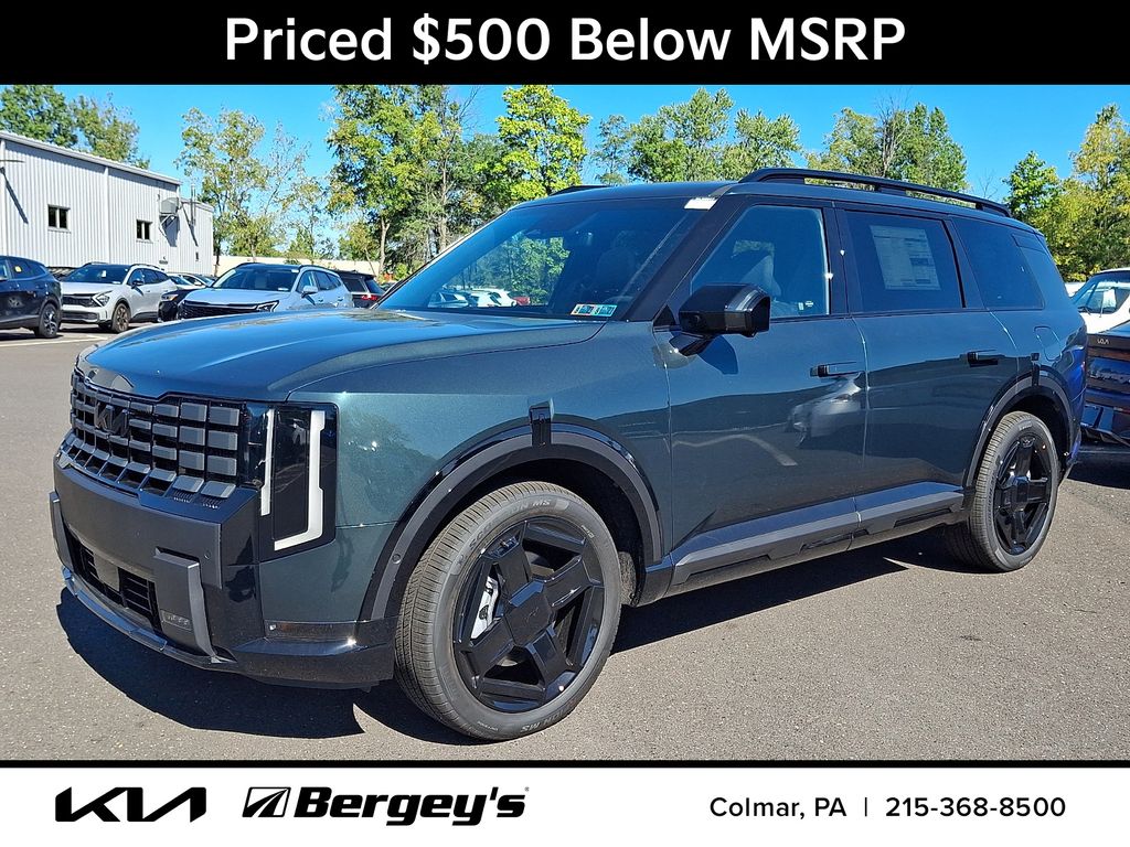 Black Jade Green 2027 Kia Telluride SUV / Crossover All-Wheel Drive 8-Speed Automatic