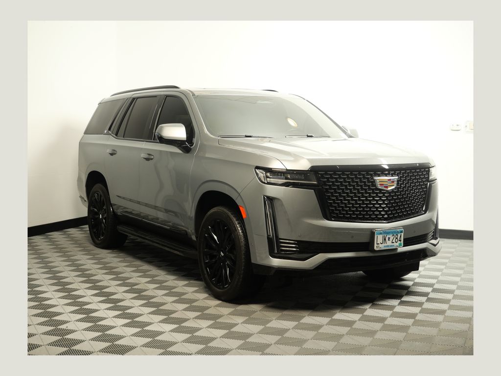 Argent Silver Metallic 2023 Cadillac Escalade Premium Luxury 4WD SUV / Crossover Four-Wheel Drive Automatic