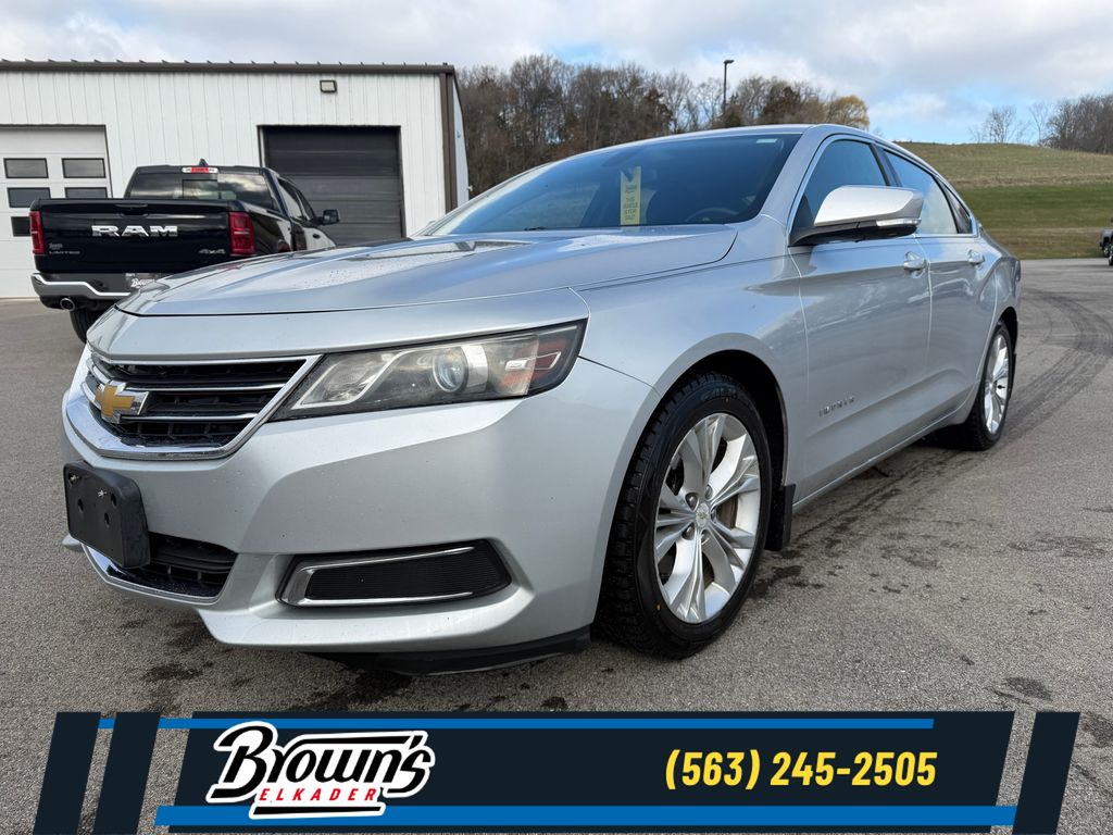Silver Ice Metallic 2014 Chevrolet Impala 1LT FWD Sedan Front-Wheel Drive 6-Speed Automatic Overdrive