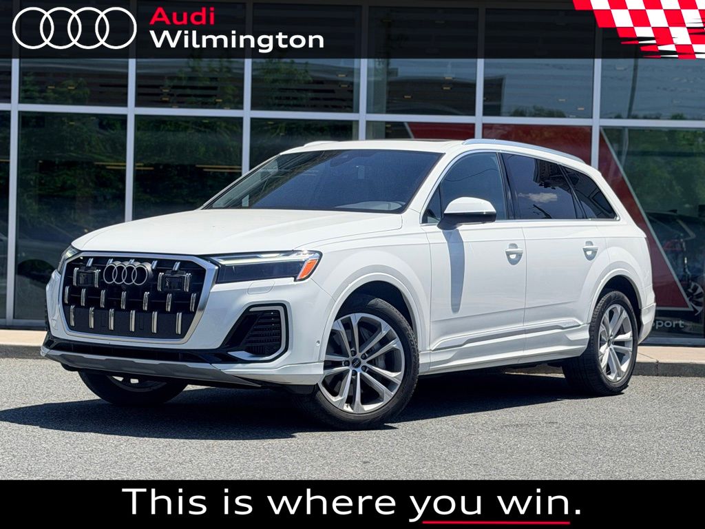 Carrara White 2025 Audi Q7 SUV / Crossover All-Wheel Drive 8-Speed Automatic