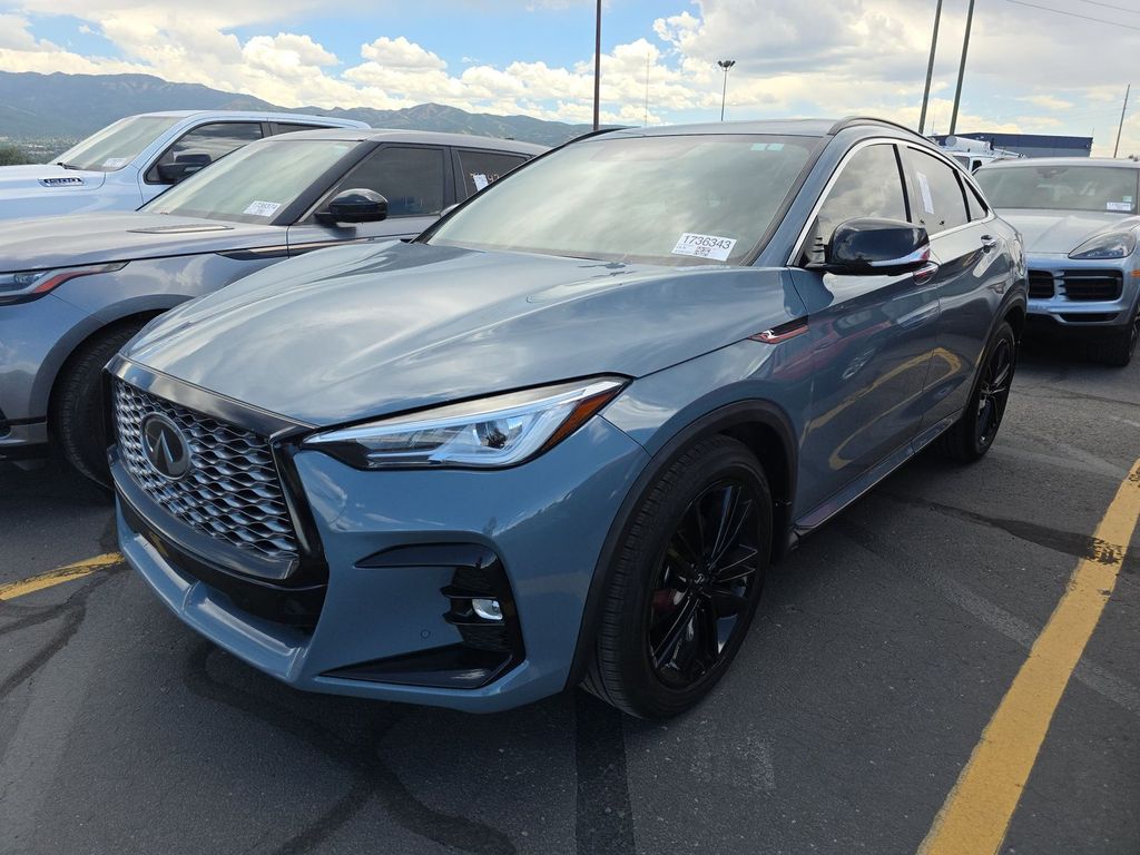 2022 INFINITI QX55 Gris (Slate Gray) SUV/Crossover Tracción en las cuatro ruedas Transmisión variable continua