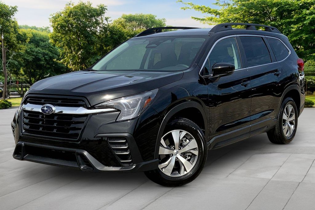 Crystal Black Silica 2025 Subaru Ascent Premium 7-Passenger AWD SUV / Crossover All-Wheel Drive Continuously Variable Transmission