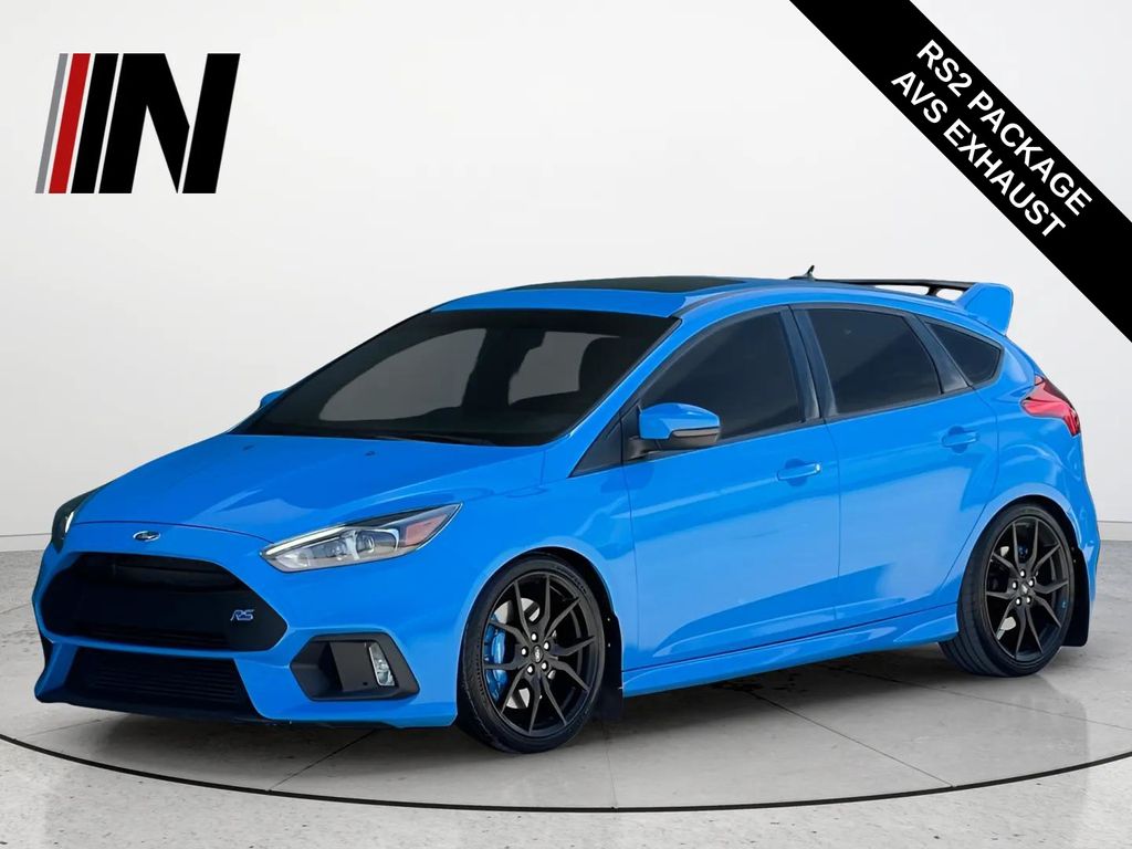 Nitrous Blue Quad-Coat 2017 Ford Focus RS Hatchback Hatchback All-Wheel Drive 6-Speed Manual