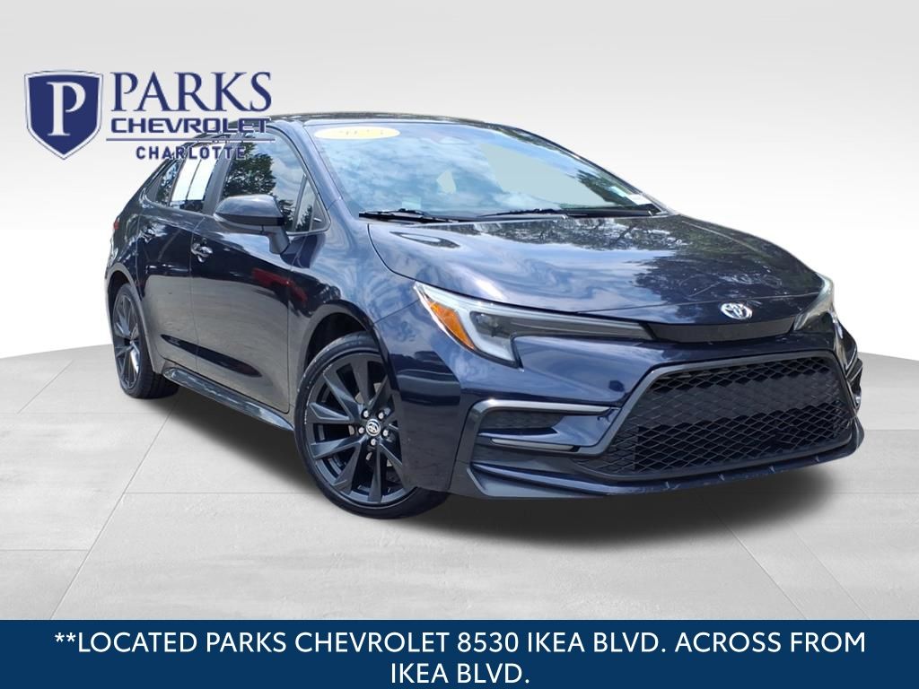 Blueprint 2023 Toyota Corolla SE FWD Sedan Front-Wheel Drive Continuously Variable Transmission
